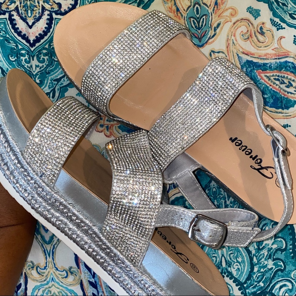 Blingged Out Sandals
